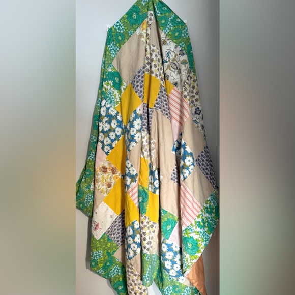 Vintage Other - Vintage Handmade Patchwork Quilt